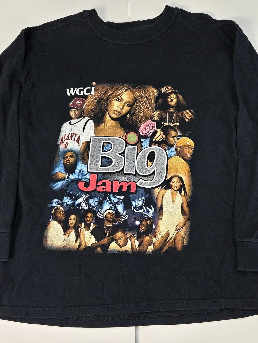 Russell Athletic 2004 Big Jam Graphic Tee Black Size Medium